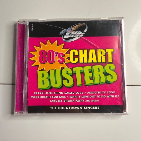 80’s Chart Busters CD – The Countdown Singers –Greatest Hits Covers of the 1980s - Picture 1 of 6